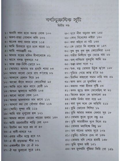 Sunirbachito Nazrul Geetir Swaralipi Volume 2