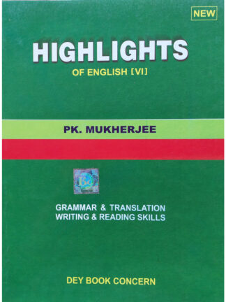 Highlights of English | Class 6 English Grammar Book