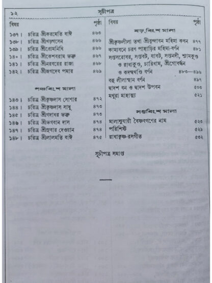Brihat Sri Sri Bhaktamal Grantha | Sri Laldas Babaji | Akshay Library