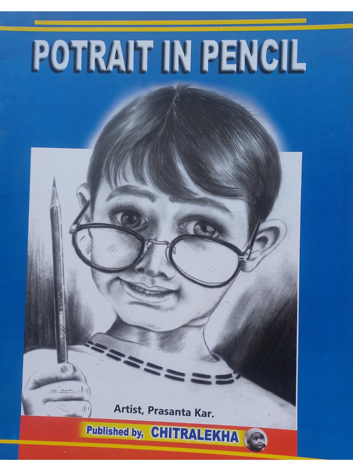 Portrait In Pencil Portrait Drawing Book In Pencil