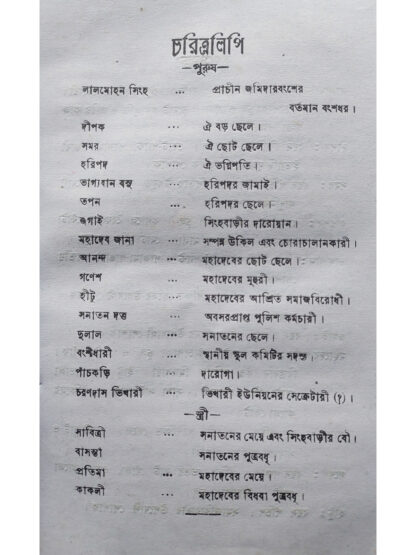Singha Barir Bou | Utpal Roy | Sahityamala